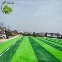 Günstiger Preis 4*25m Rolle Mini Fußballfeld Kunstrasen Outdoor Rasen Teppich Kunstrasen Rasen Kunstrasen 50mm