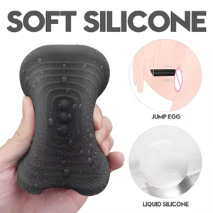 Silikon <span class=keywords><strong>Masturbation</strong></span> Ärmel Eichel Massage Penis Mastur bator Vibrator Männlich Mastur bator Sexspielzeug <span class=keywords><strong>Sex</strong></span> maschine für Männer - Product Image 2