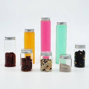 ขวดแก้วขนาดเล็ก20มล. พร้อมฝาเกลียวโลหะ,ขวดเล็กใสฝาปิดอะลูมิเนียมปิดผนึกเก็บลูกปัดเครื่องประดับ - Product Image 5