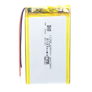 Batería de Polímero de Litio Adecuada para Productos Digitales, 3.7 V 284060 700 mAh, Batería de Litio-Polímero de Alta Capacidad - Product Image 1