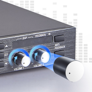 Professional 2-Channel UHF Cordless Dynamic Handheld Mic XLR Connector for Home Karaoke Church Weddings DJ Events - Product Image 6