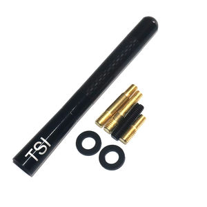 Antenne de toit de voiture de 12 cm en fibre de carbone, antenne courte de réception pour Ford Focus 1 2 3 4 <span class=keywords><strong>MK1</strong></span> MK2 MK3 MK4 Mondeo <span class=keywords><strong>EcoSport</strong></span> Ranger - Product Image 3