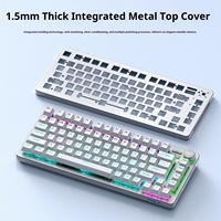 AULA F3060 Clavier mécanique filaire remplaçable à chaud spécialement conçu pour les jeux ESports compatibles avec les ordinateurs portables et les ordinateurs de bureau
