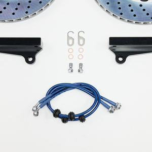 Sistema de frenos de sintonización NAINEIL, pinza de freno delantera de 6 pistones GT6 BBK, Kit de freno grande para VW Golf <span class=keywords><strong>R</strong></span> MK7 <span class=keywords><strong>MK8</strong></span> - Product Image 6