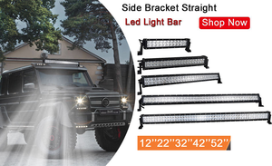 Super brillante 22/<span class=keywords><strong>32</strong></span>/42/<span class=keywords><strong>52</strong></span> pulgadas 2 filas 3 filas barra de luz Led curvada todoterreno inundación Combo haz Led Barra de luz de trabajo vehículo camión - Product Image 6