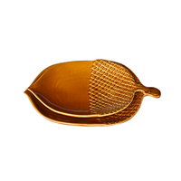 Assiette à dessert salade en céramique personnalisée OEM vente en gros vaisselle élégante pour les occasions spéciales