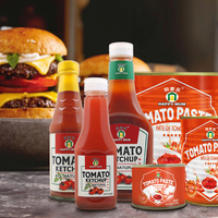 Tomate concentrée en sachet, en boîte de conserve, en fût, biologique, fabriquée en usine, purée de tomates, sauce ketchup, pâte de tomates