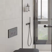 Fabricant de toilettes à double bouton-poussoir Chasse d'eau dissimulée WC Toilette suspendue au mur Citerne cachée
