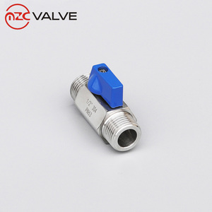 Mini SS304 Nữ Nam Threaded End Hướng Dẫn Sử Dụng 1/4 "1/8" Van Thép Không Gỉ - Product Image 3