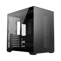 JERTECH Fábrica Venta caliente Gaming Design Computer Case Alta calidad ATX Gamer Gabinete Gamer Chasis Vista completa PC Case