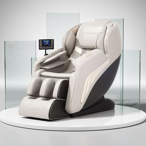 Source Factory Smart Massage Chair 3D Zero Gravity Foot Neck 4D Movement SL Double Rail Infrared Physiotherapy Voice Function - Product Image 6