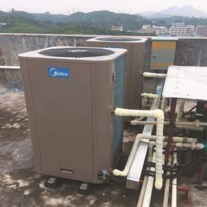 प्रत्यक्ष हीटिंग परिसंचरण मिडेया पोम्पे टर्मिनिक एयर सोर्स हीट पंप ग्राउंड पूल हीटर के ऊपर - Product Image 4