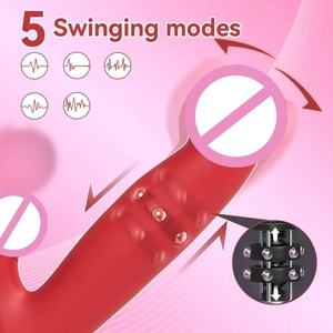 Vibrateur lapin en gros - 10 vitesses, stimulateur double point G et clitoridien, silicone liquide, sans danger pour le corps, étanche, recharge USB, sextoy - Product Image 5