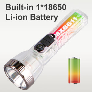 Không thấm nước đa chức năng USB sạc LED Đèn pin năng lượng mặt trời Torch ngân hàng điện cho cắm trại ngoài trời săn bắn đi bộ đường dài IP65 - Product Image 5