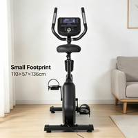 Bicicleta Estática Magnética K-FIT GS-8760BP, Equipo de Gimnasio Comercial de Alta Gama, Programable, Resistente, para Uso Doméstico