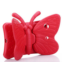 Étui de protection pour tablette enfant en EVA avec béquille, compatible iPad A16 11e génération (2025)/10e génération 10.9 (2022) A16 Air Pro 10.2 " – Motif Papillon, MOQ 500
