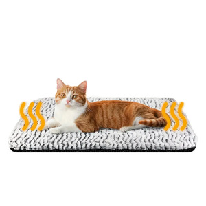 Tapis chauffant pour animaux de compagnie Golden Pet, 50x40cm, 70x50cm, 90x60cm, 115x70cm, pour chats et chiens, chaleur hivernale, antidérapant, lavable - Product Image 1