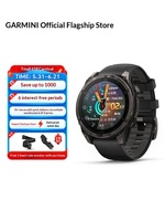 Montre de sport multifonctionnelle personnalisable Garmin Fenix 8 pour l'extérieur, garantie nationale, surveillance de la fréquence cardiaque, acier inoxydable, fitness