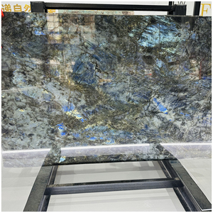 Dalles de granit <span class=keywords><strong>labradorite</strong></span> bleu poli de luxe en promotion pour revêtements de sol intérieurs haut de gamme et comptoirs de cuisine - Product Image 3