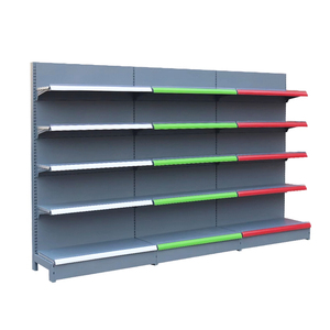 Estanterías para Tiendas de Conveniencia Estante Metálico de Exhibición Multinivel para <span class=keywords><strong>Supermercado</strong></span> Engrosado y Duradero - Product Image 2