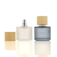 Bouteilles de parfum vides d'icônes personnalisées 50 ml 100ml bouteilles de parfum arabes hommes verts bouteilles d'huile de parfum arabe Atar