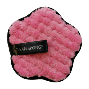Éponge démaquillante réutilisable pour le visage, en forme de fleur, produit de nettoyage, 1 pièce, en stock - Product Image 3