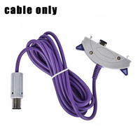 Cordon de câble de liaison de convertisseur de 1.8m compatible avec Nintendo Gameboy Advance Gamecube Wii pour GBA SP