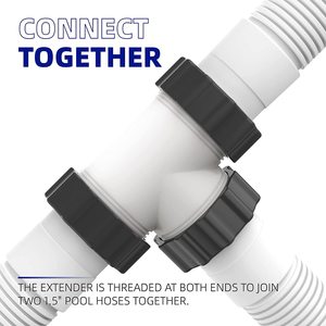 Intex Coleman <b>Pool</b> T-Connector 1.5-Inch Hose Adapter <b>For</b> Swimming And Water Sports <b>Inflatable</b> <b>Pool</b> Accessory - Product Image 2