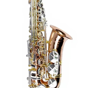 <span class=keywords><strong>Saxophone</strong></span> <span class=keywords><strong>alto</strong></span> professionnel P. Mauriat <span class=keywords><strong>SLADE</strong></span> de haute qualité, motif sculpté Eb, finition laquée or PMSA-600Venus - Product Image 2