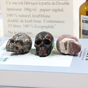 Đầu Lâu Đá Pha Lê Thật Tự Nhiên Chạm Khắc Thủ Công Pha Lê Để Chữa Lành 46.5Mm - Product Image 3