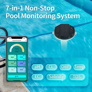2025 sel de chlore numérique ORP TDS EC <span class=keywords><strong>PH</strong></span> Temp mètre solaire qualité de l'eau surveillance en ligne OEM & OBM Support personnalisé - Product Image 4