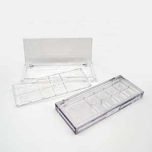 Cao cấp bao bì mỹ phẩm rỗng rõ ràng 8 + 1 combo Eyeshadow Palette rỗng sơn móng tay pha chế hộp - Product Image 2