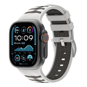 <span class=keywords><strong>Orologio</strong></span> A-p-ple serie 10 Smartwatch sportivo da <span class=keywords><strong>uomo</strong></span> con Texture in Silicone morbido cinturino in acciaio inossidabile Pin fibbia A-p-ple cinturino - Product Image 6