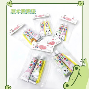 Colorful Magic <b>Bubble</b> Glue Bulk Size Easy To Carry For <b>Kids</b> Unisex Toy - Product Image 5