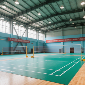 صالة للألعاب الرياضية مبنية حديثًا من الفولاذ لقاعة تنس الريشة وصالة تنس وصالة كرة السلة - Product Image 3