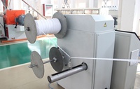 Machine à fabriquer des sacs en filet plastique PP/PE pour l'emballage de l'ail, des oignons, des fruits et des légumes