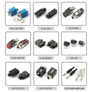 <span class=keywords><strong>6</strong></span>.35Mm 3-Pins Dual Track 1/4 ''<span class=keywords><strong>Stereo</strong></span> Audio Jack Connector 4-Pins Telefoonaansluiting <span class=keywords><strong>6</strong></span>.35Mm <span class=keywords><strong>Stereo</strong></span> Jack Voor Telefoon Audio Jack <span class=keywords><strong>6</strong></span>.35-308-3P - Product Image 4