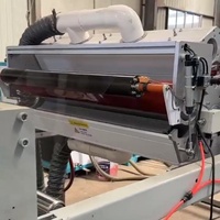 Extrusora de Láminas Decorativas de Plástico PETG para Termoformado con Bomba, Motor y Engranaje, Máquina Automática para Fabricación de Láminas PETG