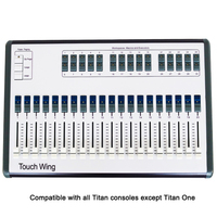 Console d'éclairage de scène mobile Igreslite DMX512 / Contrôleur tactile pour éclairage de scène
