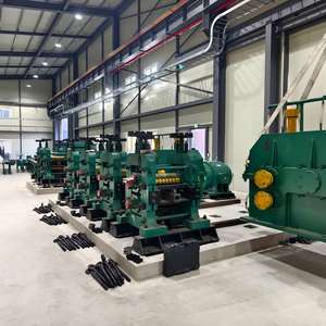 Supporti per laminazione a caldo multiuso e linea completa per la produzione di varie sezioni in acciaio, capacità oraria 3T, configurabile e pratica da realizzare - Product Image 1