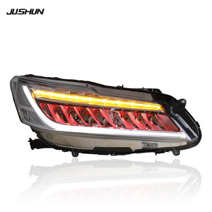 Jushun Headlight Assembly For Honda Accord 9.5 High Bright Led <b>Daytime</b> <b>Running</b> <b>Light</b> Upgrade - Product Image 3