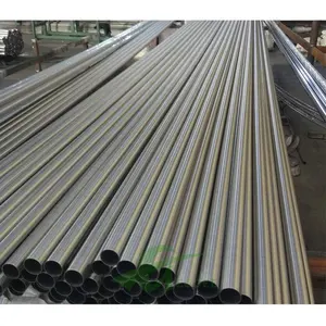 decorative tapered stainless steel pipe 90mm diameter