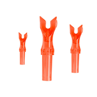 ID 6.2mm tir à l'arc Recure arc flèche pratique rapide tir rapide Nock queue grand Angle ouvert flèche fin Y insérer interne Nock bricolage