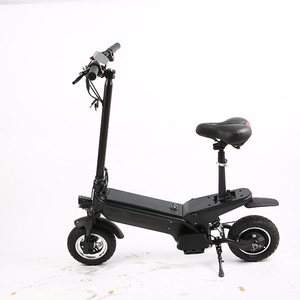 Trottinette électrique 48V avec moteur sans balais, pliable, portable, longue autonomie, unisexe, à deux roues - Product Image 1