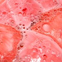 Ensemble de bombes de bain à la fraise rose cerise pour des soins de beauté luxueux, bain adoucissant pour la peau