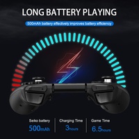 LinYuvo United Travel pour Joy-Con pour manette KS42, bande lumineuse RVB colorée, manettes sans fil gauche et droite
