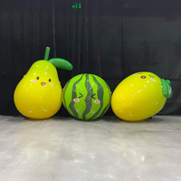Opblaasbare banaan peer lychee aardbei watermeloen citroen ballon gigantische opblaasbare appel reclame opblaasbaar fruit voor evenementen