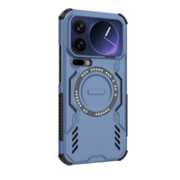 Funda Protectora Resistente a Impactos para Xiaomi Mi 17/17 Pro/17 Pro Max/MI 17 Ultra, con Soporte 360°