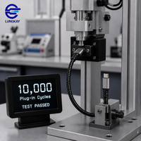 Câble USB4 Type C industriel 40 Gbit/s 240 W PD 8K 60 Hz blindé avec E-Marker pour SSD, moniteur, OEM, ODM, personnalisable en usine
