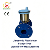 Compteur d'eau à ultrasons avec capteur de pression DN50-DN600 OIML CE MID Type à bride IP68 R250